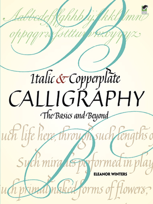Cover image for Italic and Copperplate Calligraphy